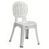 Hvid, Elba spise stol i plast (stabelbar) fra Nardi 4 STK