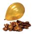 Balloner 27cm dia. Guld Metallic (24 stk)